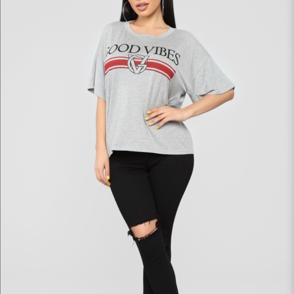 Good Vibes Only 100% SuperSoft Tee•XL